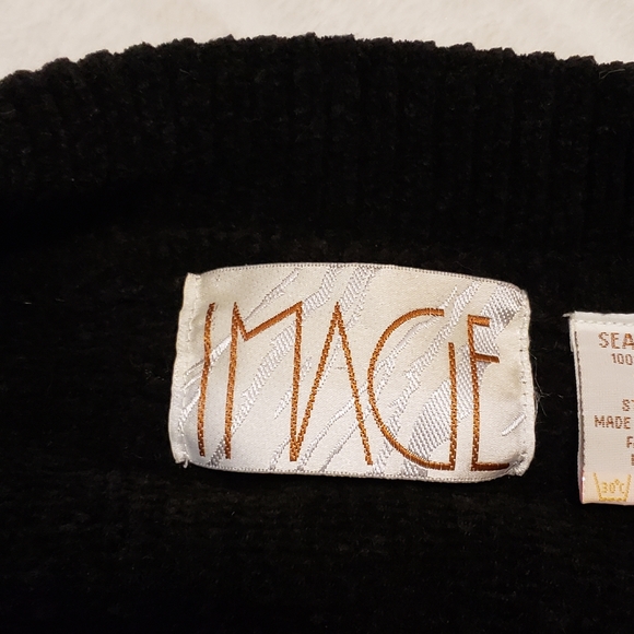 Image Black Thick Ribbed Knit Cardigan - Picture 12 of 16